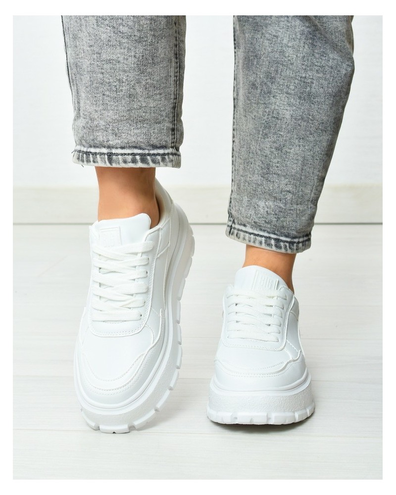 Sneakersy damskie Big Star NN274373 Białe