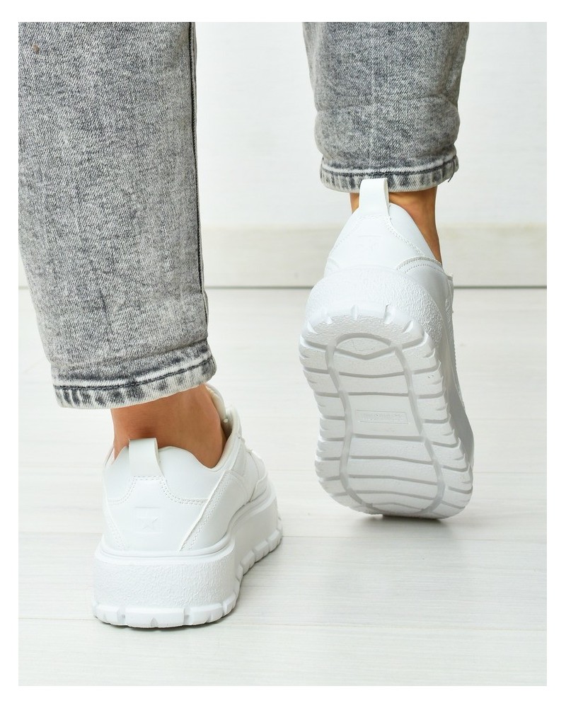 Sneakersy damskie Big Star NN274373 Białe