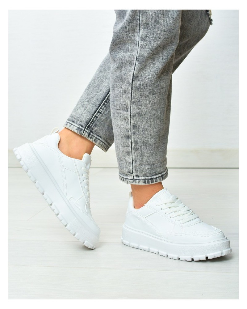 Sneakersy damskie Big Star NN274373 Białe