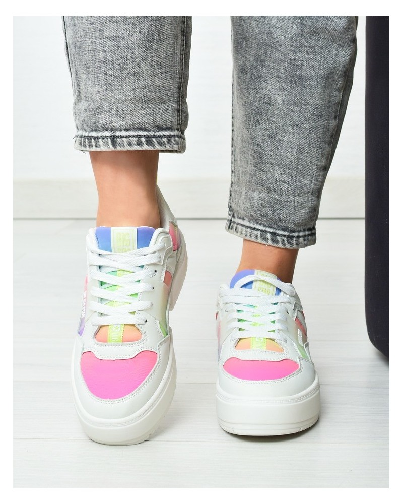 Sneakersy damskie Big Star NN274359 Białe