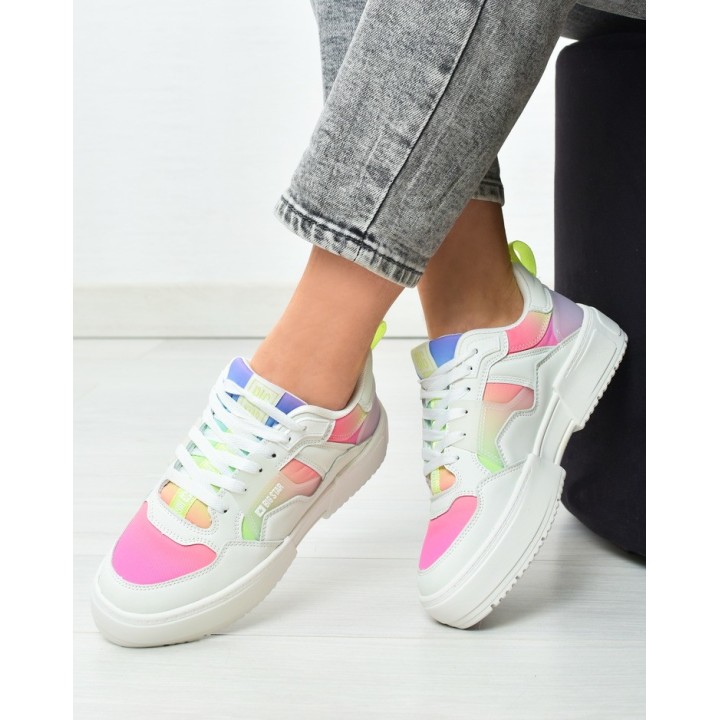Sneakersy damskie Big Star NN274359 Białe
