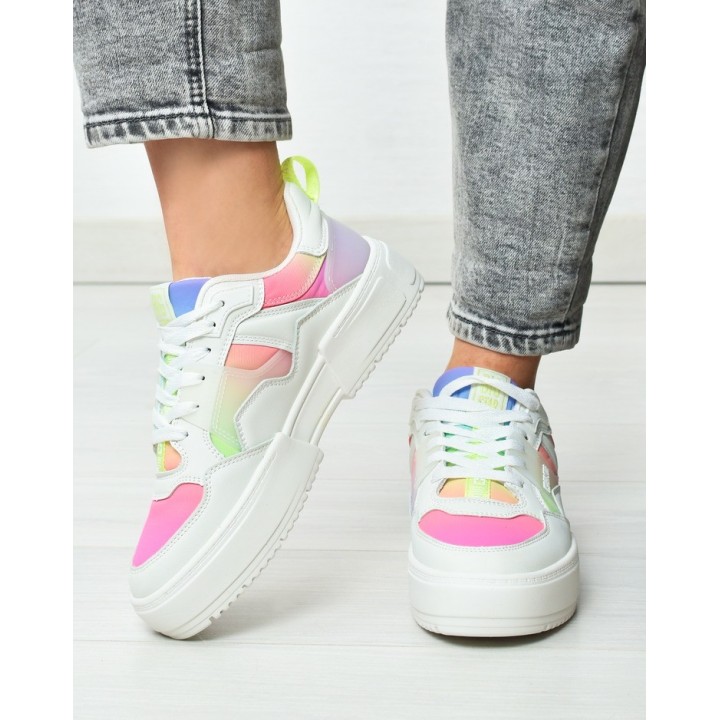 Sneakersy damskie Big Star NN274359 Białe