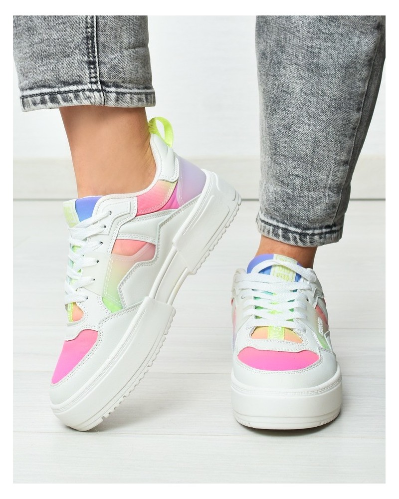Sneakersy damskie Big Star NN274359 Białe