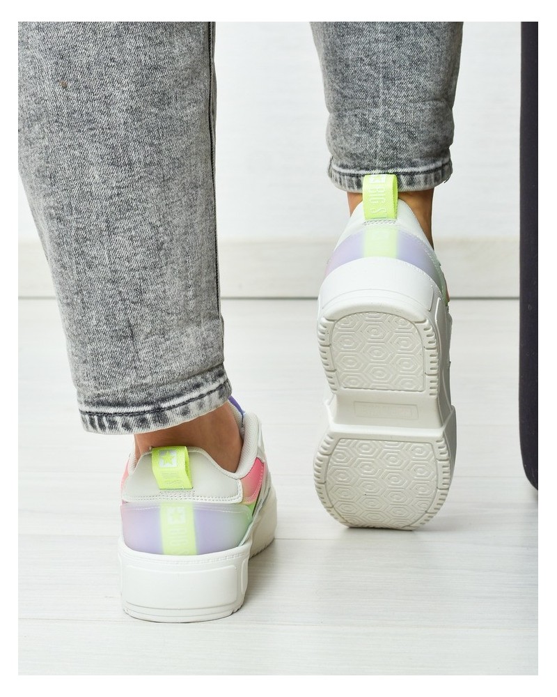 Sneakersy damskie Big Star NN274359 Białe