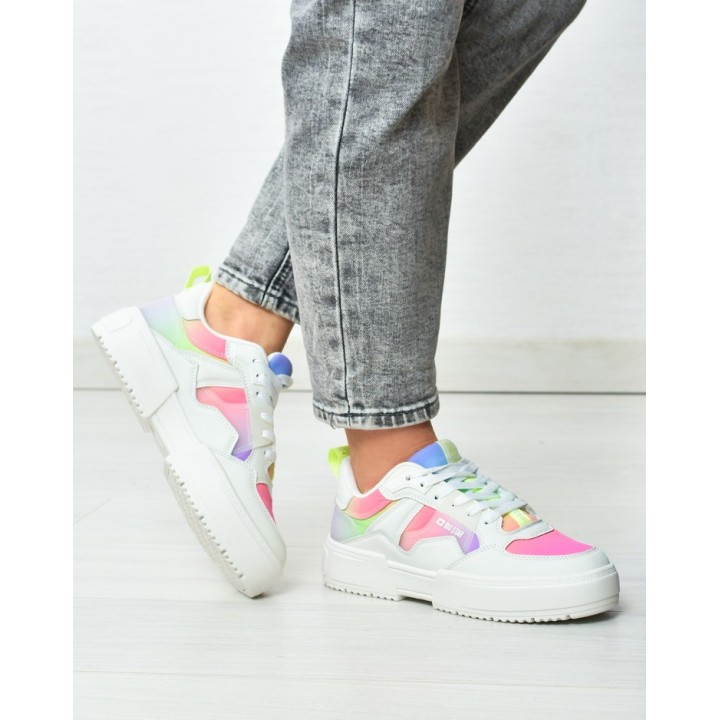 Sneakersy damskie Big Star NN274359 Białe