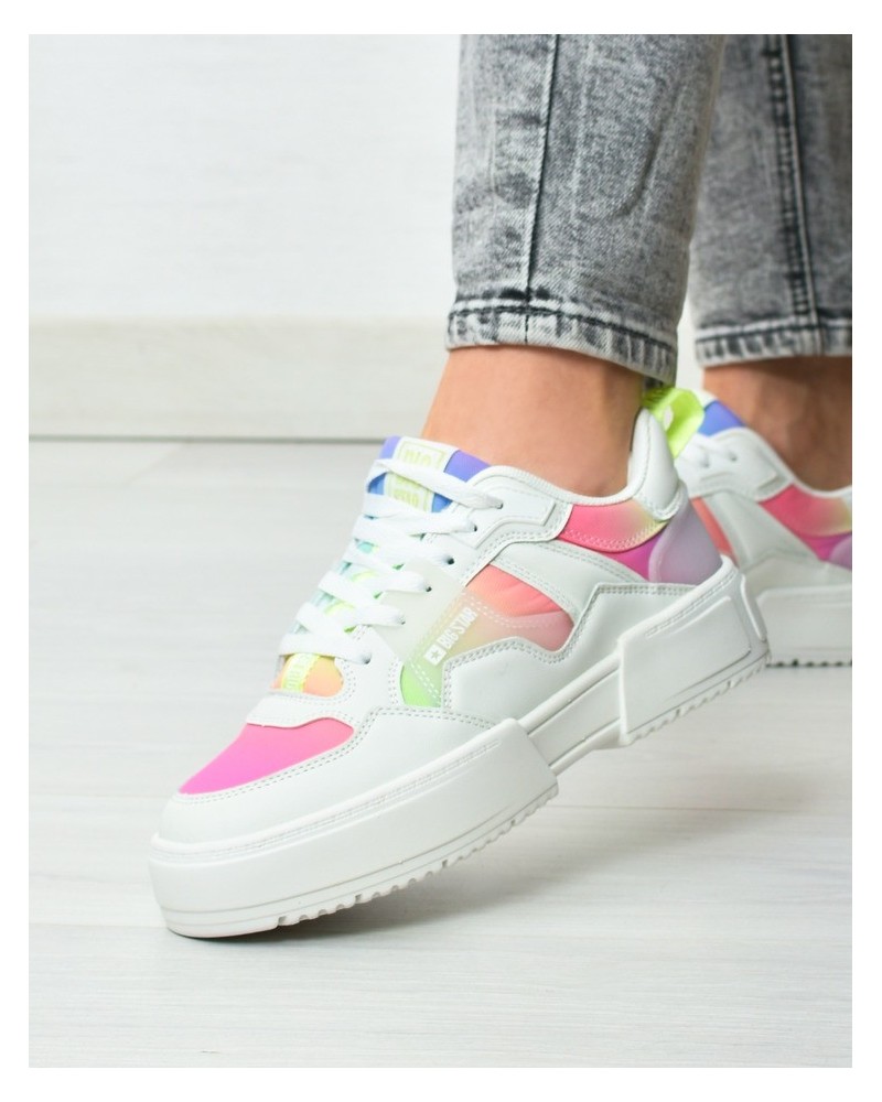 Sneakersy damskie Big Star NN274359 Białe