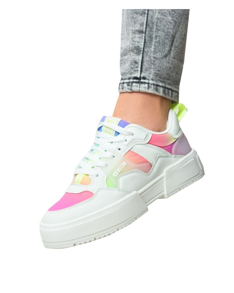 Sneakersy damskie Big Star NN274359 Białe