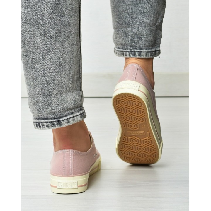 Trampki damskie Big Star NN274270 Nude