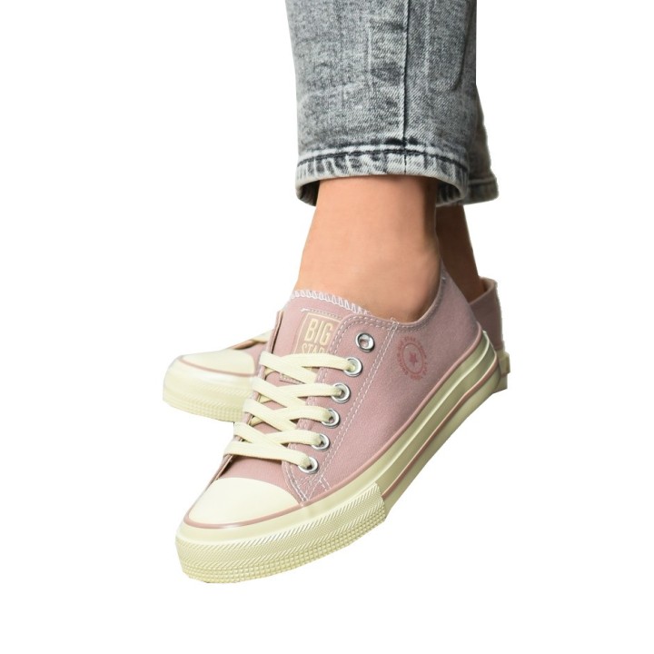 Trampki damskie Big Star NN274270 Nude