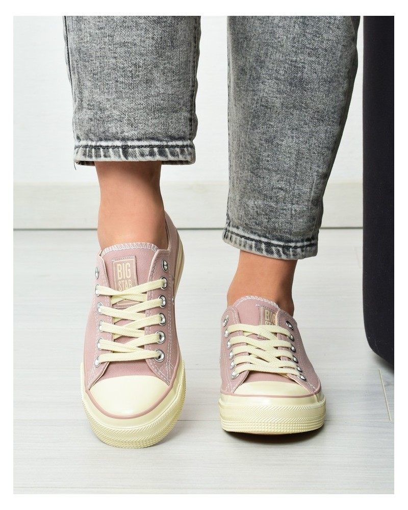 Trampki damskie Big Star NN274270 Nude