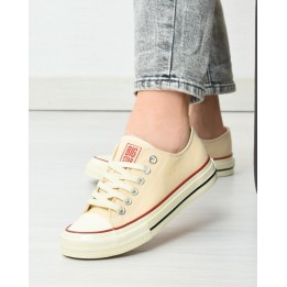 Trampki damskie Big Star NN274272 Beżowe