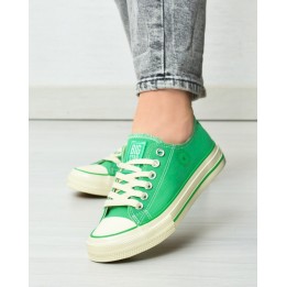 Trampki damskie Big Star NN274268 Zielone