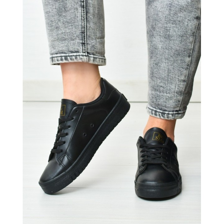 Sneakersy damskie Big Star NN274576 Czarne