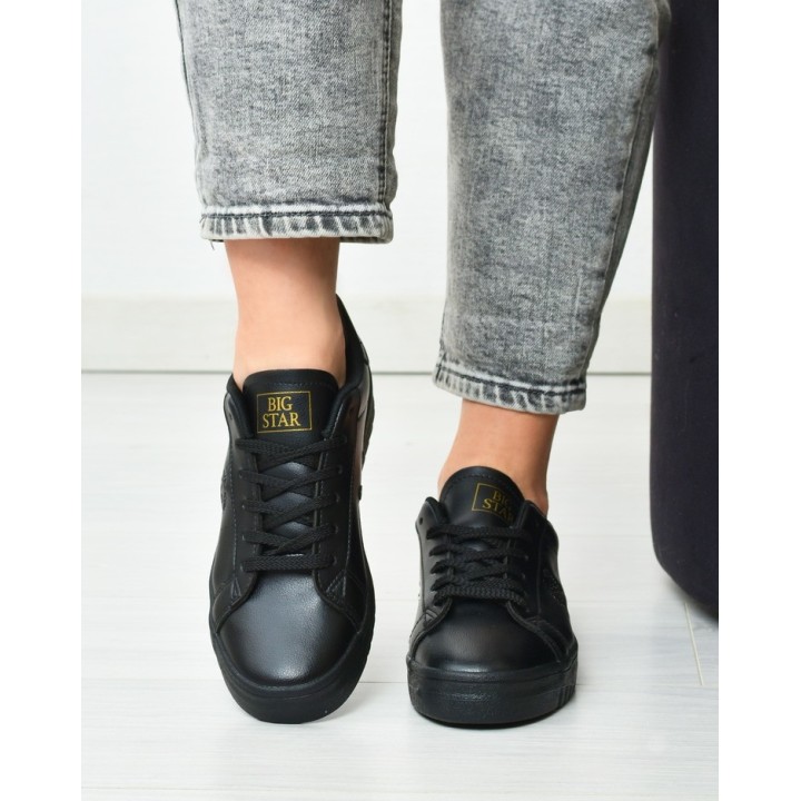 Sneakersy damskie Big Star NN274576 Czarne