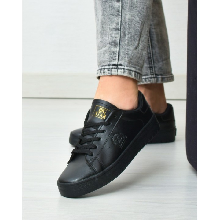 Sneakersy damskie Big Star NN274576 Czarne