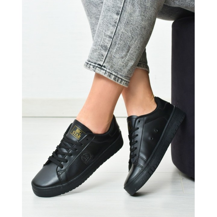 Sneakersy damskie Big Star NN274576 Czarne