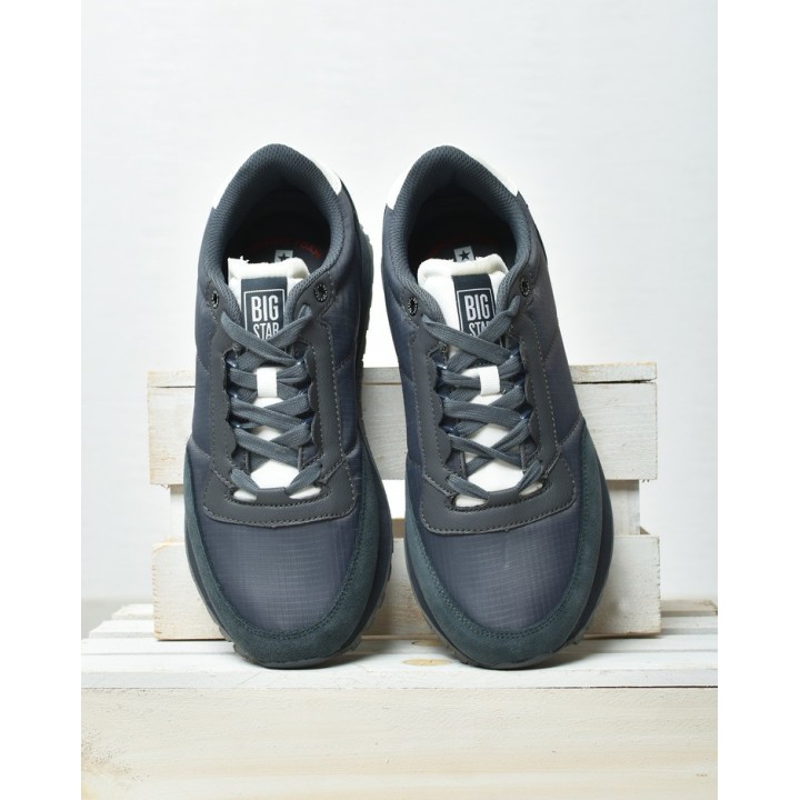 Buty sportowe męskie Big Star NN174326 C.Szare