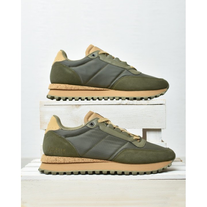 Buty sportowe męskie Big Star NN174325 Khaki