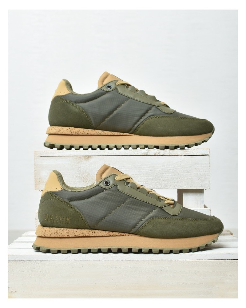 Buty sportowe męskie Big Star NN174325 Khaki