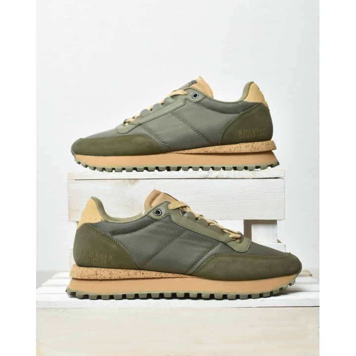 Buty sportowe męskie Big Star NN174325 Khaki