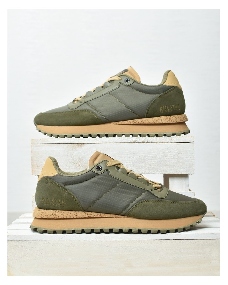 Buty sportowe męskie Big Star NN174325 Khaki
