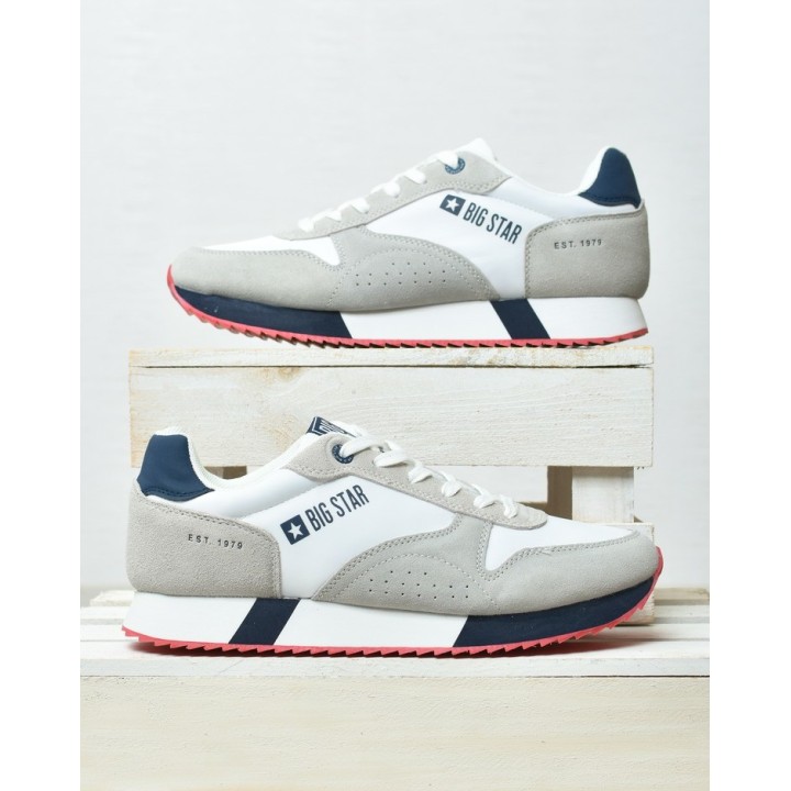 Buty sportowe męskie Big Star LL174160 Białe