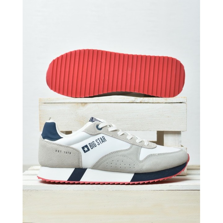 Buty sportowe męskie Big Star LL174160 Białe