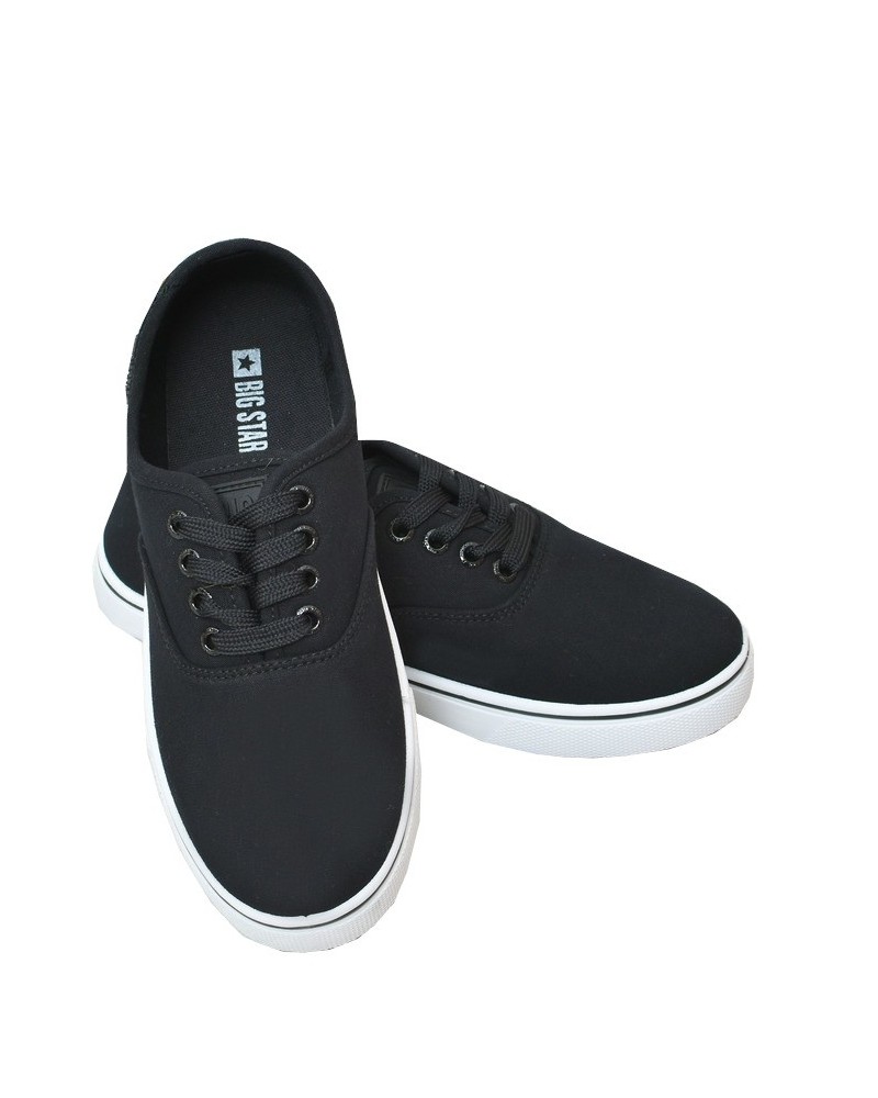 Trampki damskie Big Star NN274417 Czarne