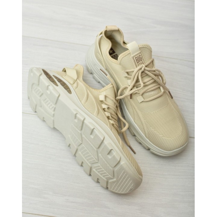 Buty sportowe męskie Big Star NN174469 Beż