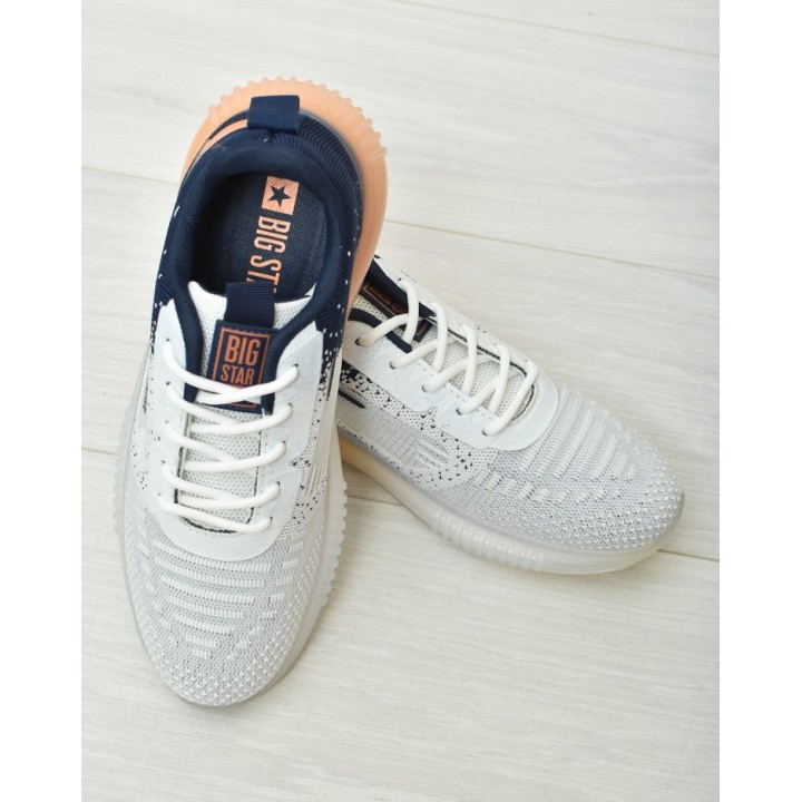 Buty sportowe męskie Big Star NN174474 Białe