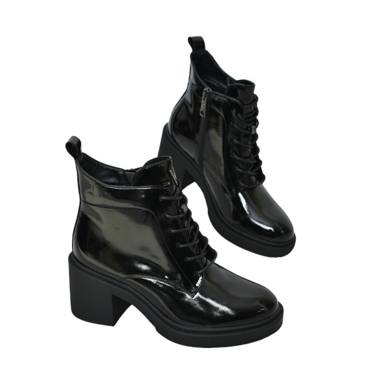 Botki damskie Vinceza 58321 Czarne