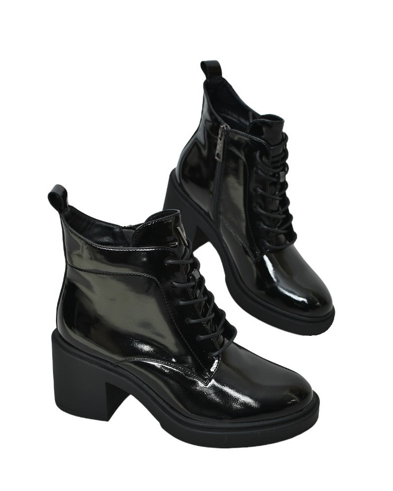 Botki damskie Vinceza 58321 Czarne