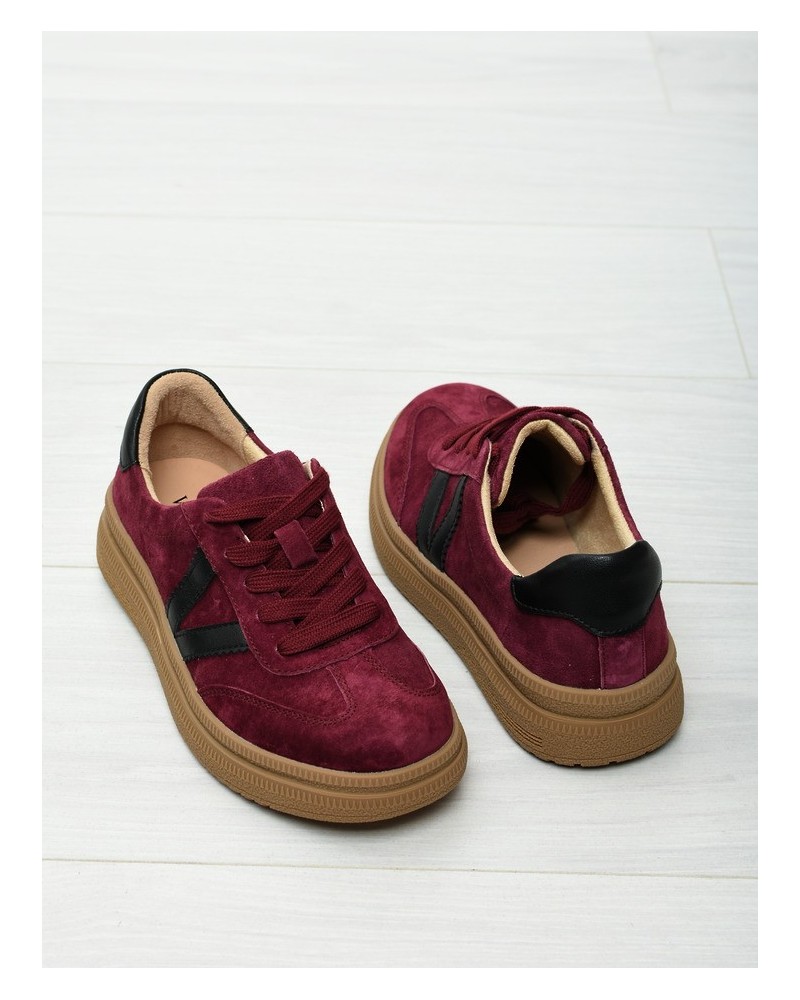 Obuwie damskie Vinceza 79562 bordo