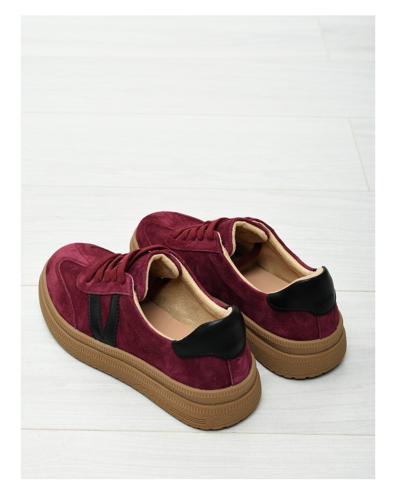 Obuwie damskie Vinceza 79562 bordo