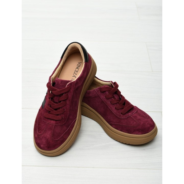 Obuwie damskie Vinceza 79562 bordo