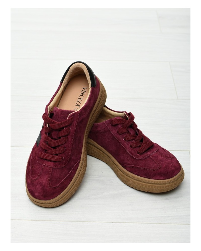 Obuwie damskie Vinceza 79562 bordo