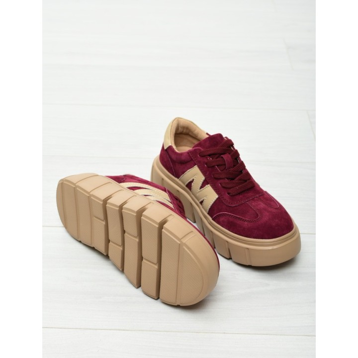 Obuwie damskie Vinceza 79561 bordo