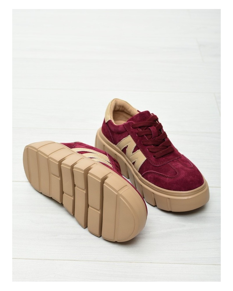 Obuwie damskie Vinceza 79561 bordo