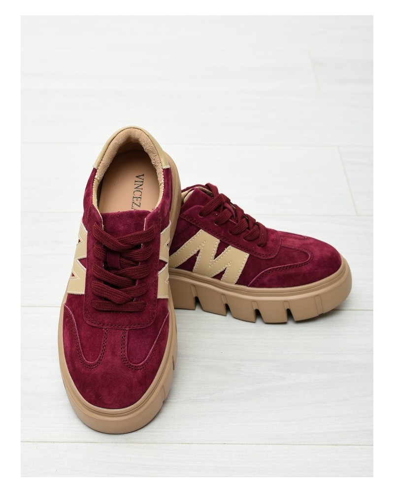 Obuwie damskie Vinceza 79561 bordo