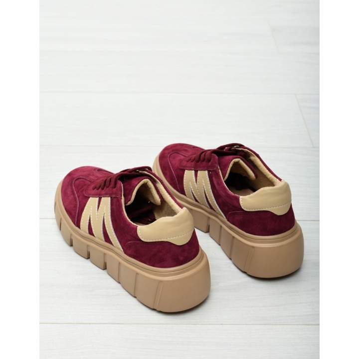 Obuwie damskie Vinceza 79561 bordo