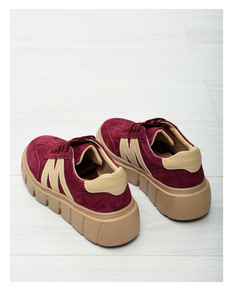 Obuwie damskie Vinceza 79561 bordo