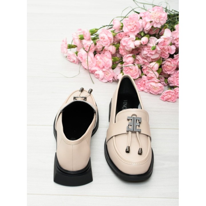 Mokasyny damskie Vinceza 77113 Beż