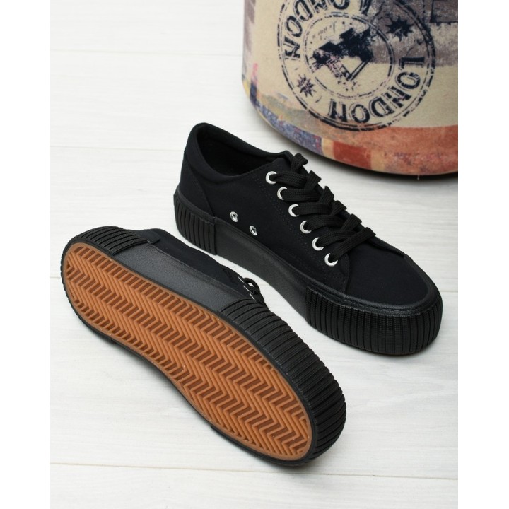 Trampki damskie Big Star RR274403 Czarne