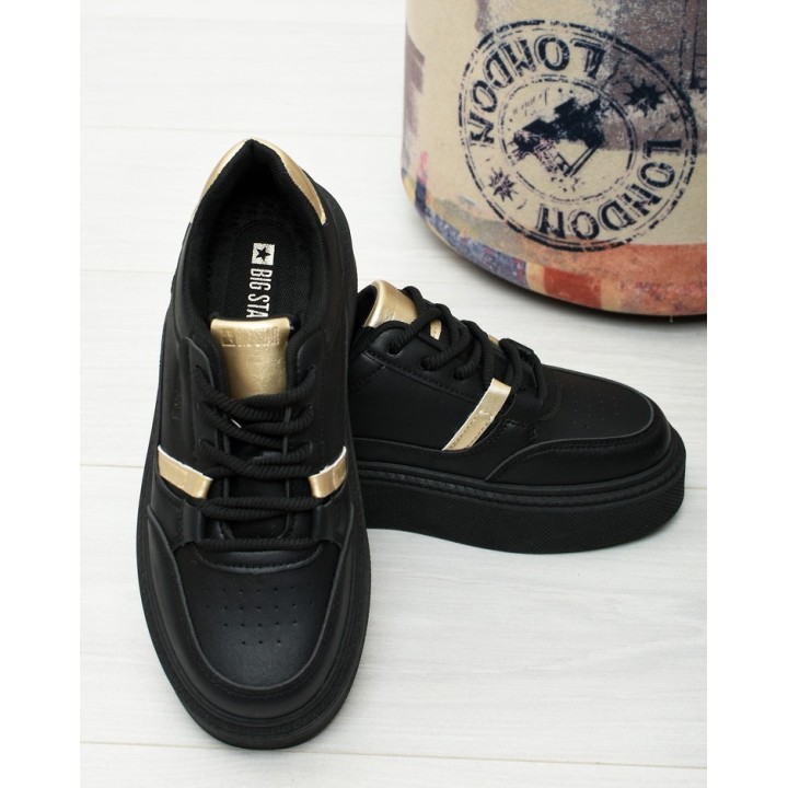 Sneakersy damskie Big Star SS274360 Czarne