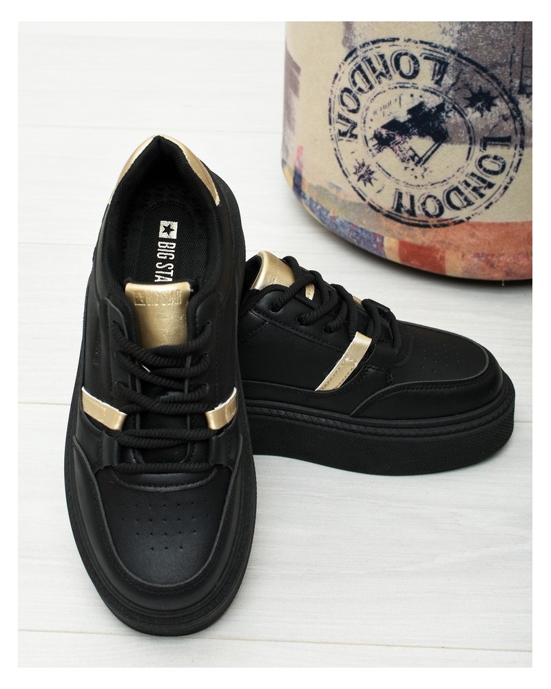 Sneakersy damskie Big Star SS274360 Czarne
