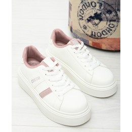 Sneakersy damskie Big Star SS274346 Białe