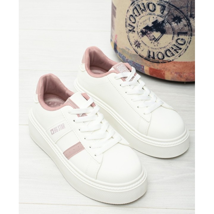 Sneakersy damskie Big Star SS274346 Białe