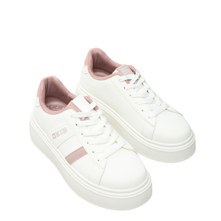 Sneakersy damskie Big Star SS274346 Białe