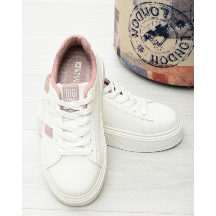 Sneakersy damskie Big Star SS274346 Białe
