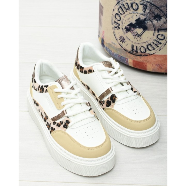 Sneakersy damskie Big Star SS274357 Białe
